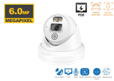 6MP IP Turrent Indoor/Outdoor Human/Vehicle Detect Built in speaker and mic Infrared Dome Security Camera with 2.8mm Fixed Lens